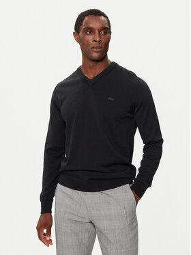 Lacoste Lacoste Pulover AH1990 Negru Regular Fit
