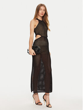TWINSET TWINSET Suvekleit 241TT3080 Must Regular Fit