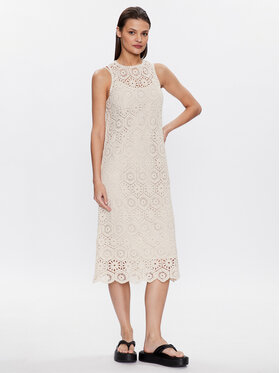 MAX&Co. MAX&Co. Kasdieninė suknelė Cembalo 76211423 Écru Regular Fit