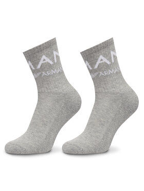 Emporio Armani Underwear Emporio Armani Underwear Dlouhé ponožky 292303 4F227 00948 Šedá