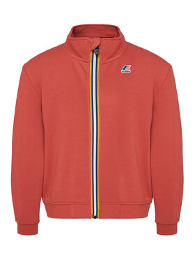 K-Way K-Way Felpa Augur K41225W Rosso Regular Fit