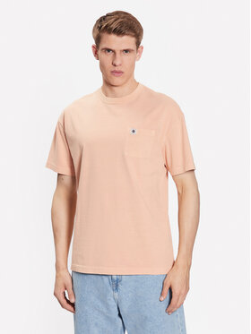 Quiksilver Quiksilver T-Shirt Natural Dye EQYKT04265 Oranžová Regular Fit