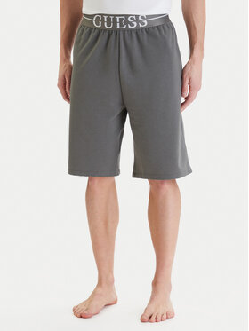 Guess Guess Спортивні шорти U6GD00 KC241 Сірий Regular Fit