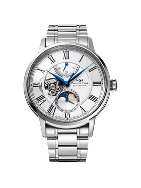 Orient Star Orient Star Zegarek RE-AY0102S00B Srebrny