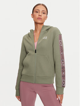EA7 Emporio Armani EA7 Emporio Armani Felpa 6DTM03 TJUXZ 1898 Verde Regular Fit