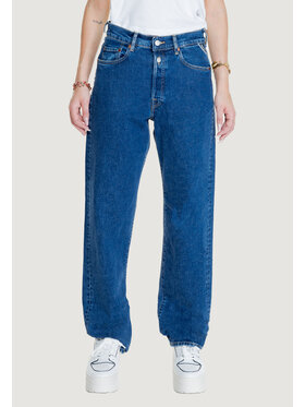 REPLAY Replay Spodnie damskie 13 OZ Niebieski To Fit