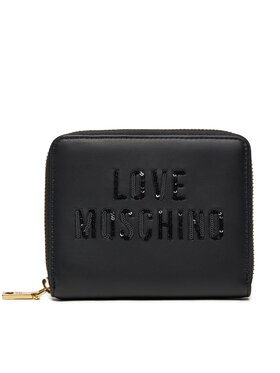 LOVE MOSCHINO LOVE MOSCHINO Duży Portfel Damski JC5635PP0IKK0000 Czarny