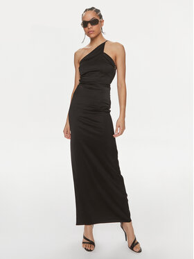 Patrizia Pepe Patrizia Pepe Rochie de seară 2A2683/A644-K103 Negru Slim Fit