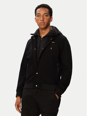 Aeronautica Militare Aeronautica Militare Μπόμπερ μπουφάν 262AF0525UF00691 Μαύρο Regular Fit