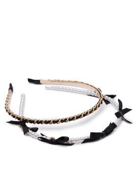 Aldo Aldo Set di 2 fasce per capelli Kalilah 13935289 Nero