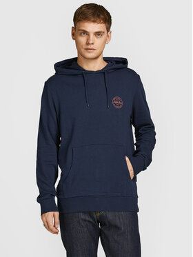 Jack&Jones Jack&Jones Bluza Shark 12205081 Granatowy Regular Fit