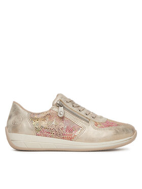 Rieker Rieker Sneakersy N1112-91 Beżowy