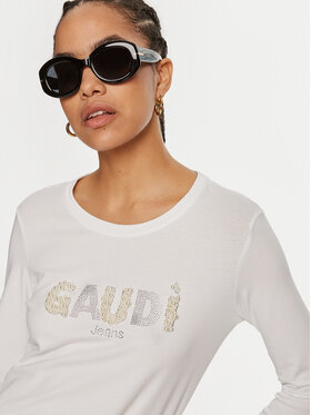 Gaudi T-shirt 421BD64035 Bijela Regular Fit