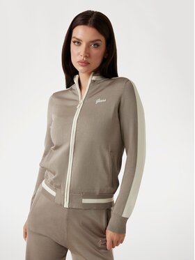 Guess Guess Bluza 175295 Brązowy Classic Fit
