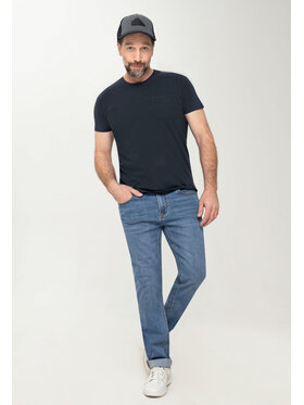 Volcano Volcano Jeansy D-LEON 45 Niebieski Regular Fit