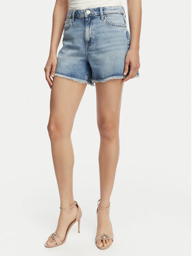 Guess Guess Pantaloni scurți de blugi W6GD74 D0726 Albastru Regular Fit
