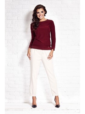 Awama Awama Maglione A109 Bordeaux Basic Fit