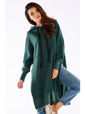 Infinite You Infinite You Bluza M279 Zielony Basic Fit