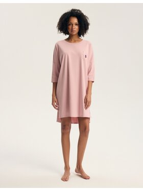 Henderson Henderson Koszula nocna 45446 Różowy Regular Fit