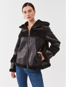 Liu Jo Sport Liu Jo Sport Ovčje usnje TF3020 E0847 Črna Regular Fit