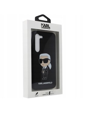 KARL LAGERFELD KARL LAGERFELD Etui na telefon Silicone Ikonik Czarny