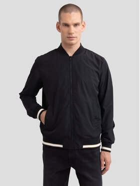 BIG STAR BIG STAR Kurtka bomber SHOUN_906_130 Czarny Basic Fit