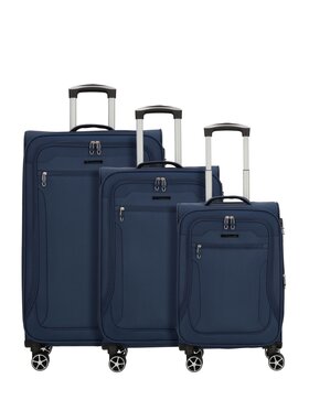 cocoono cocoono Komplet walizek 315330 Błękitny