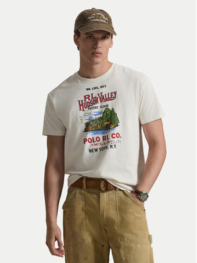 Polo Ralph Lauren Polo Ralph Lauren Tričko 710P04979001 Biela Classic Fit