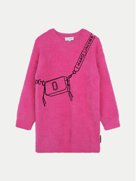 Marc Jacobs Marc Jacobs Džemper haljina W60386 M Ružičasta Regular Fit