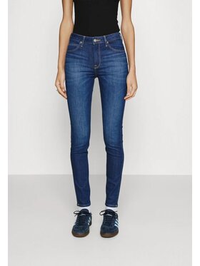 Lee Lee Jeansy SCARLETT HIGH Niebieski Slim Fit