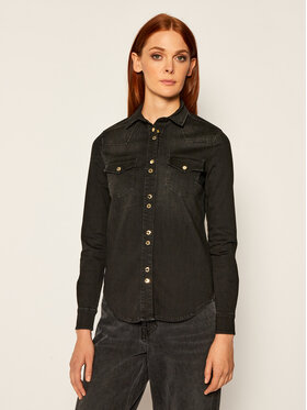 PINKO Pinko Koszula Caroline 20202 PDEN 1J10JA. Y64W Czarny Slim Fit
