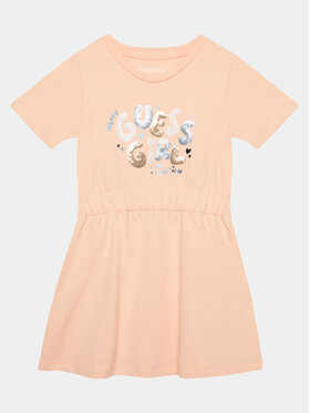 Guess Guess Haljina za svaki dan K4GK07 KAE23 Koraljna Regular Fit
