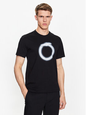 Trussardi Trussardi Póló 52T00740 Fekete Regular Fit