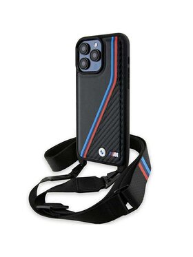 BMW Motorsport BMW Motorsport Etui na telefon Apple iPhone 15 Pro Max Czarny