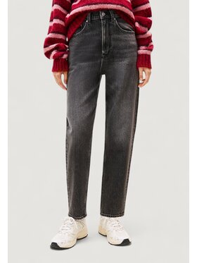Tommy Jeans Tommy Jeans Farmer MOM JEAN UH TPR BI01 Fekete Mom Fit