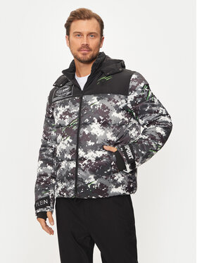 Plein Sport Plein Sport Зимова куртка AADC MRB2555 SXV005N Чорний Regular Fit