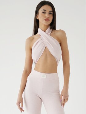 MissDenim MissDenim Top Cozy Różowy Second Skin Fit