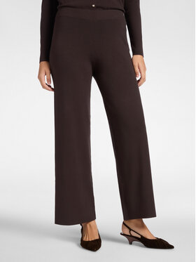 Elena Mirò Elena Mirò Pantaloni di tessuto P618Z000118N032 Marrone Regular Fit