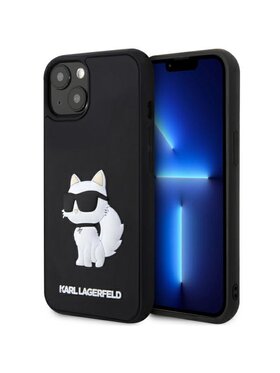 KARL LAGERFELD KARL LAGERFELD Etui na telefon iPhone 14 Plus Czarny