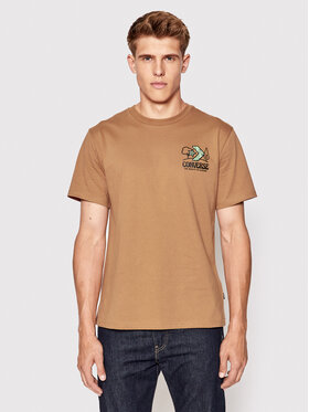 Converse Converse T-Shirt 10023269-A04 Καφέ Standard Fit
