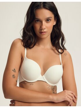 Esotiq Esotiq Biustonosz push-up 43903 Beżowy
