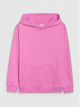 4F 4F Bluza BASIC+ Różowy Oversize
