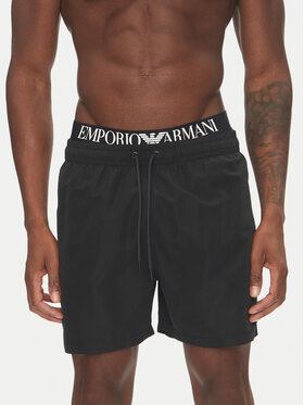 Emporio Armani Emporio Armani Plaukimo šortai EM000686 AF12329 MC117 Juoda Regular Fit
