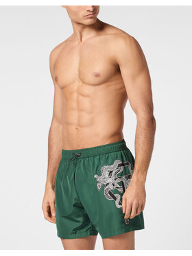 PHILIPP PLEIN PHILIPP PLEIN Szorty 23677 Zielony