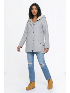 FIGL FIGL Zimné bundy M1348 Sivá Regular Fit