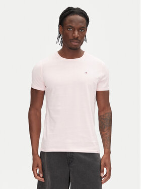 Tommy Jeans Tommy Jeans Футболка DM0DM04411 Рожевий Slim Fit