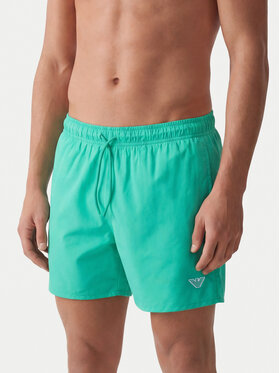 Emporio Armani Emporio Armani Szorty kąpielowe EM000583 AF20424 U7308 Zielony Regular Fit