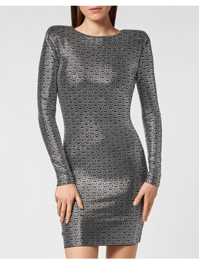 PHILIPP PLEIN PHILIPP PLEIN Večerné šaty 14021 Čierna Regular Fit