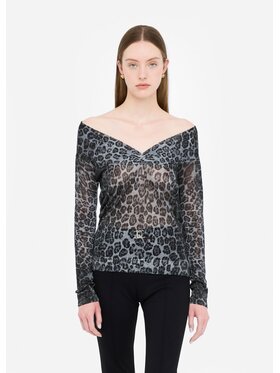 Liu Jo Liu Jo Sweter MF5367MA71NA4373 Szary Regular Fit