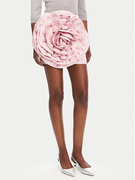 ROTATE ROTATE Miniszoknya 1137841011 Rózsaszín Slim Fit